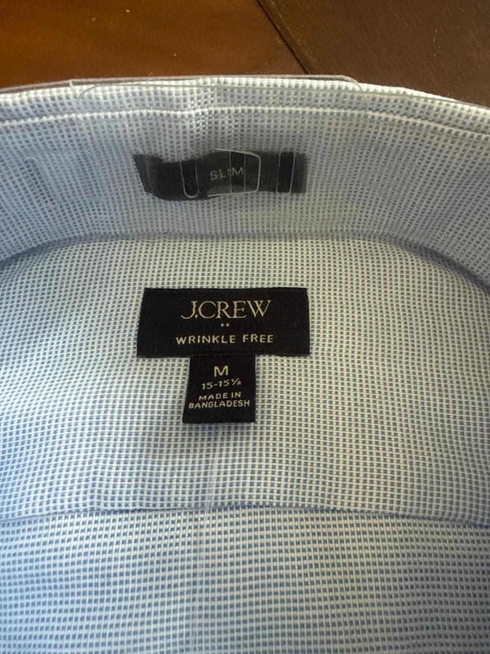 Men’s J Crew long sleeve dress shirt medium blue